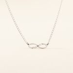 Collier Xara Argent Blanc - Colliers fantaisie Femme | Histoire d&rsquo;Or
