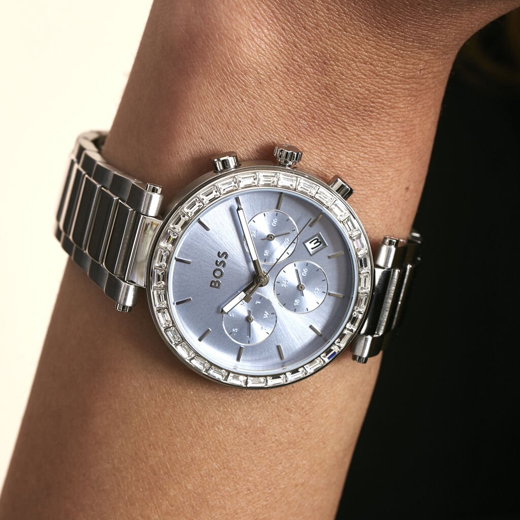Montre Boss Andra Bleu - Montres Femme | Histoire d’Or