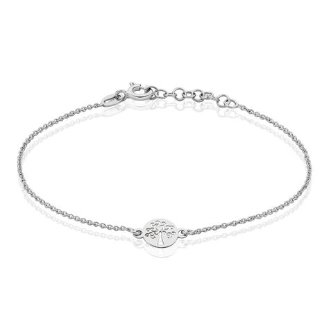 Bracelet Audrey-rose Argent Blanc - Bracelets fantaisie Femme | Histoire d’Or