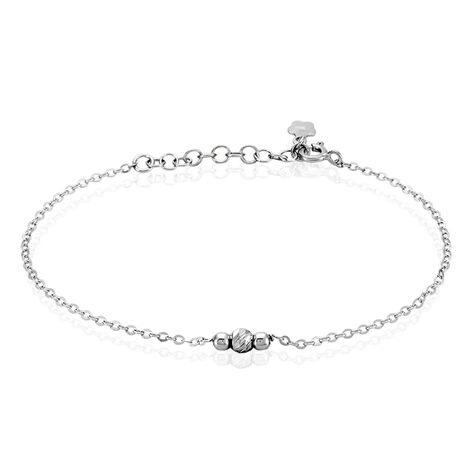 Bracelet Tolly Argent Blanc - Bracelets Femme | Histoire d’Or