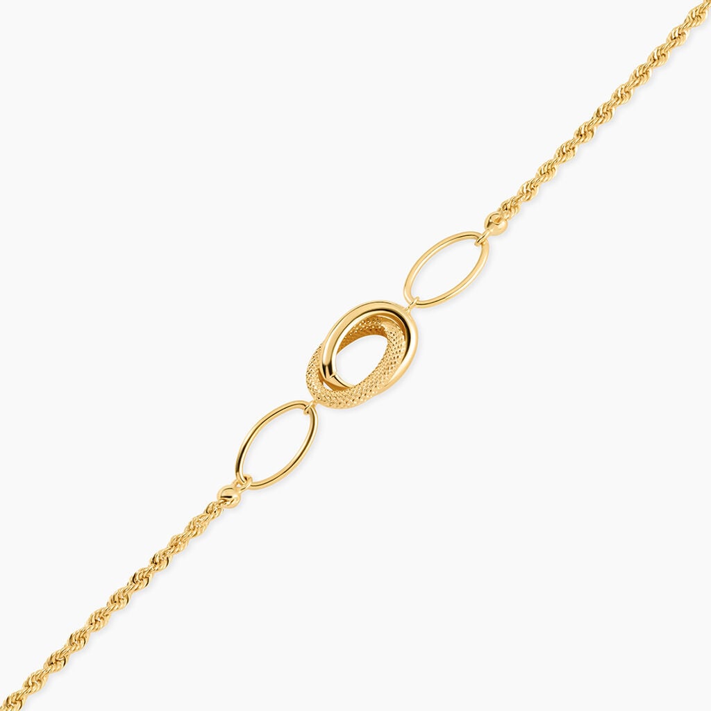 Bracelet Cordelia Or Jaune - Bijoux sans pierre Femme | Histoire d&rsquo;Or