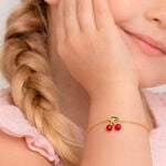 Bracelet Cherry Cerise Or Jaune - Bracelets Enfant | Histoire d&rsquo;Or