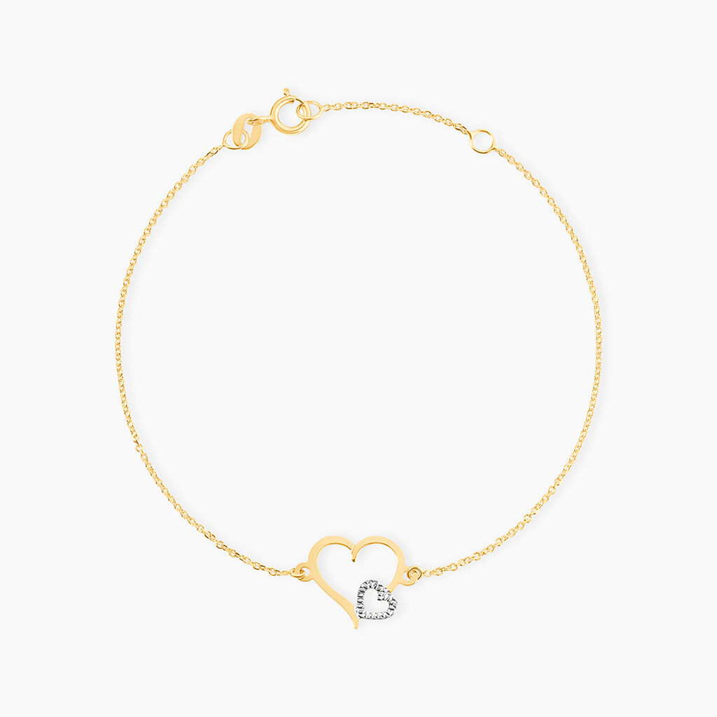 Bracelet Estello Or Bicolore - Bracelets Femme | Histoire d&rsquo;Or
