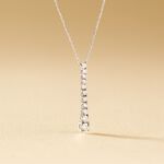 Collier Riviera Or Blanc Diamant - Colliers Femme | Histoire d&rsquo;Or