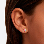 Boucles D'oreilles Puces Dorya Poisson Or Jaune - Clous d'oreilles Enfant | Histoire d&rsquo;Or