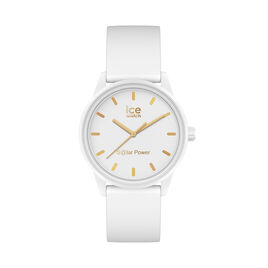 Montre Ice Watch Solar Power Blanc - Montres Famille | Histoire d’Or