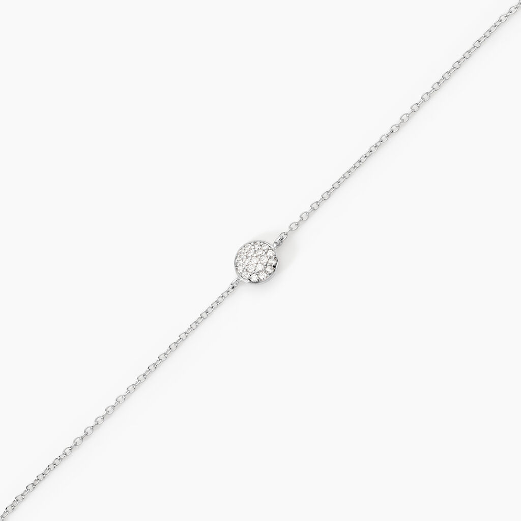 Bracelet Argent Victorin Oxydes De Zirconium - Bracelets Femme | Histoire d&rsquo;Or