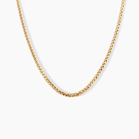 Collier Jany Or Jaune Maille Palmier - Chaines Femme | Histoire d’Or