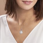 Collier Danael Argent Blanc Oxyde De Zirconium - Colliers fantaisie Femme | Histoire d&rsquo;Or