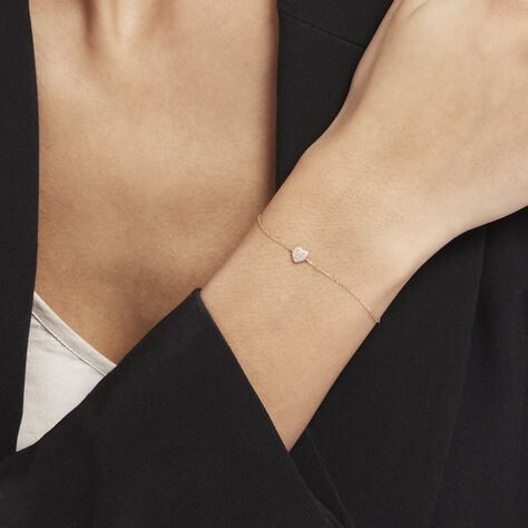 Bracelet Or Jaune Adorjan Diamants - Bracelets Femme | Histoire d’Or