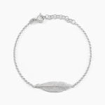 Bracelet Euriell Argent Blanc - Bracelets Femme | Histoire d&rsquo;Or