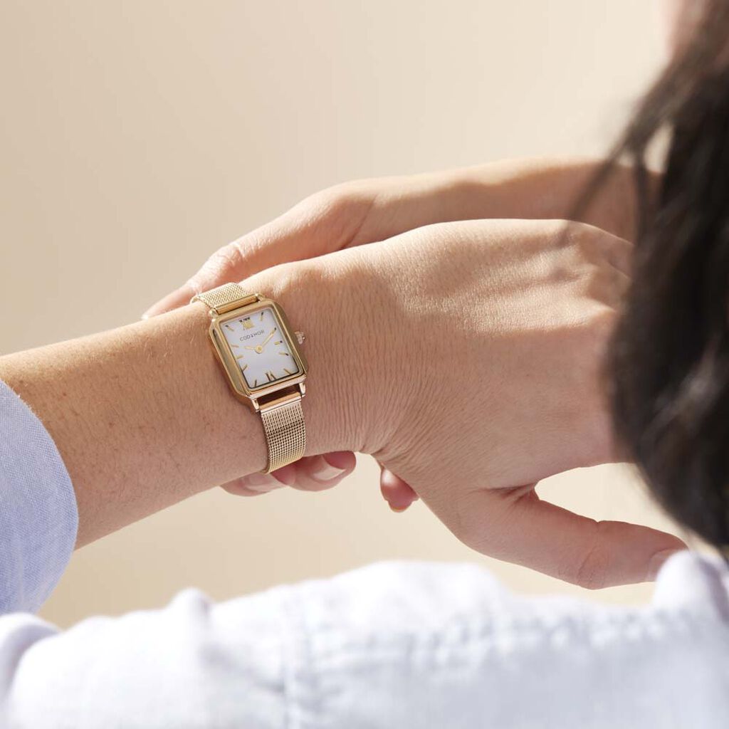 Montre Codhor Eleonia Blanc - Montres Femme | Histoire d’Or