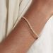 Bracelet Corde Et Venitienne Or Bicolore - Bracelets chaîne Femme | Histoire d’Or