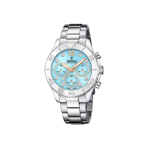 Montre Festina Boyfriend Bleu Sky - Montres Femme | Histoire d&rsquo;Or