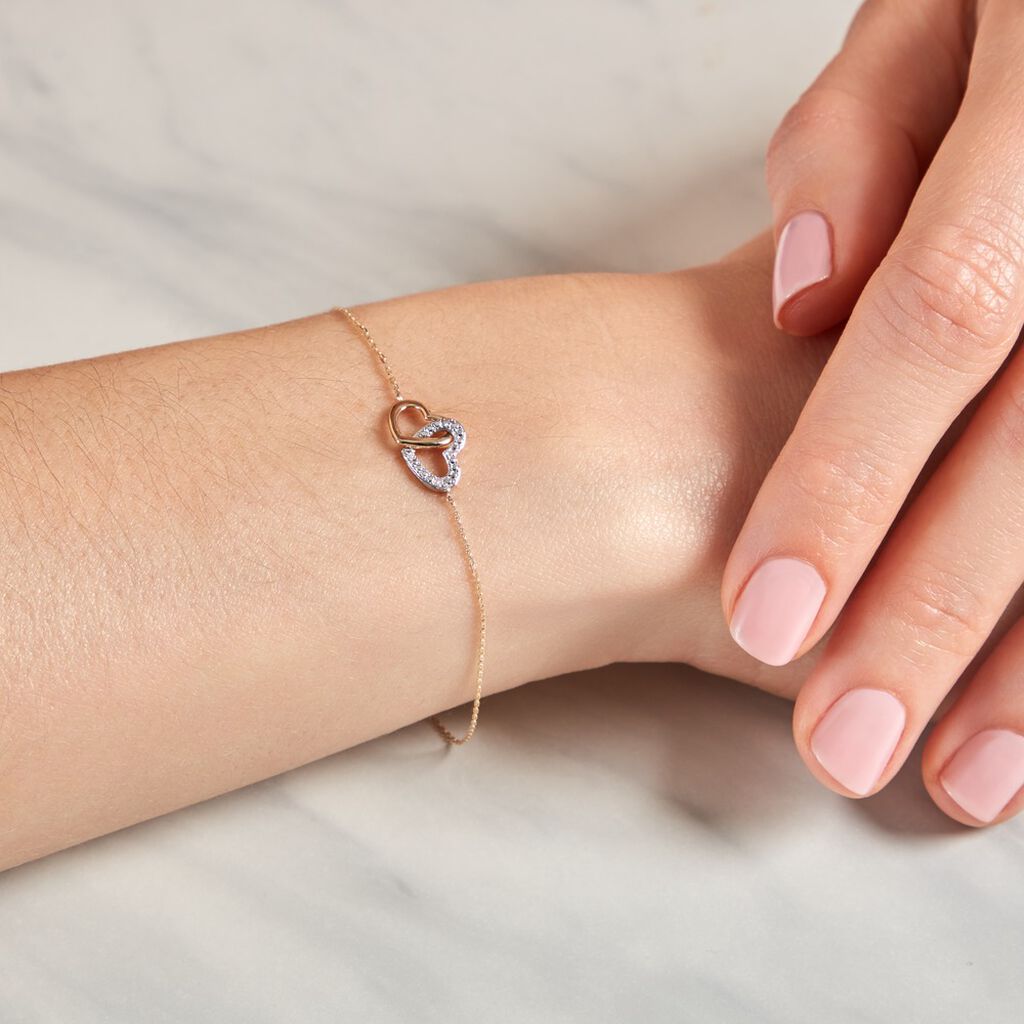 Bracelet Marciane Or Jaune Diamant - Bracelets Femme | Histoire d’Or
