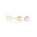 Boucles D'oreilles Suki Or Jaune Perle De Culture - Clous d'oreilles Femme | Histoire d’Or