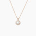 Collier Olivia Argent Rose Perle De Culture Et Oxyde De Zirconium - Colliers fantaisie Femme | Histoire d’Or
