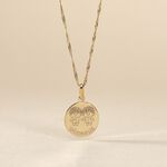 Pendentif Jannila Zodiaque Or Jaune - Cadeaux de naissance Enfant | Histoire d&rsquo;Or