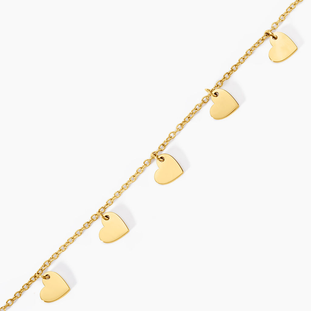 Bracelet Querida Pampilles Acier Jaune - F&ecirc;te des m&egrave;res Femme | Histoire d&rsquo;Or