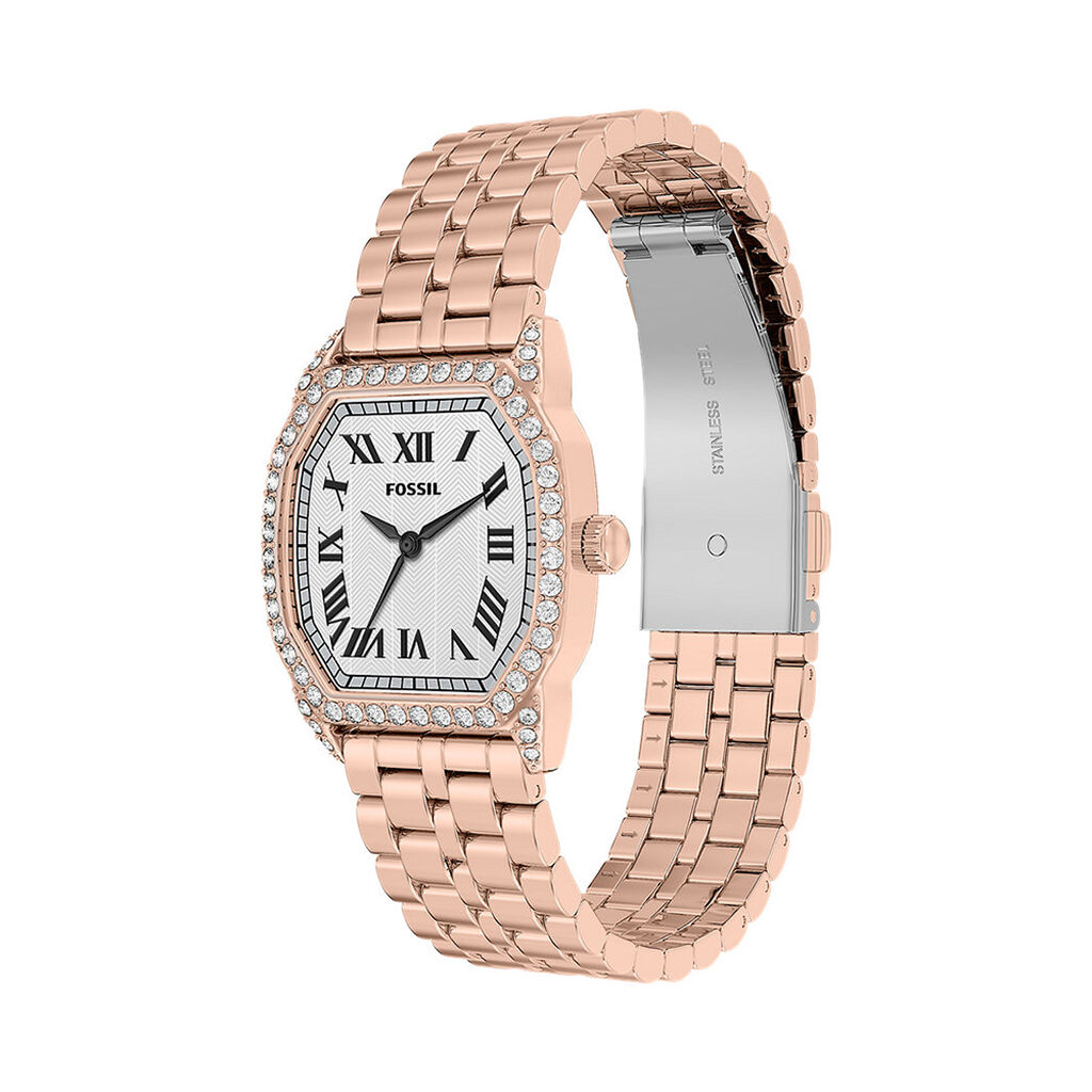 Montre Fossil Harlow Blanc - Montres Femme | Histoire d&rsquo;Or