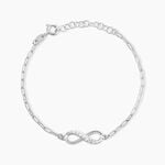 Bracelet Bastin Argent Blanc Oxyde De Zirconium - Bracelets Femme | Histoire d&rsquo;Or