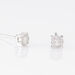 Boucles D'oreilles Puces Artemis Or Blanc Diamant - Clous d'oreilles Femme | Histoire d’Or