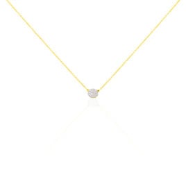 Collier Teani Or Jaune Diamant - Bijoux Femme | Histoire d’Or