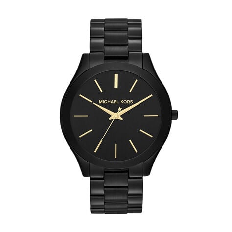 Montre Michael Kors Slim Runway Noir - Montres Femme | Histoire d&rsquo;Or