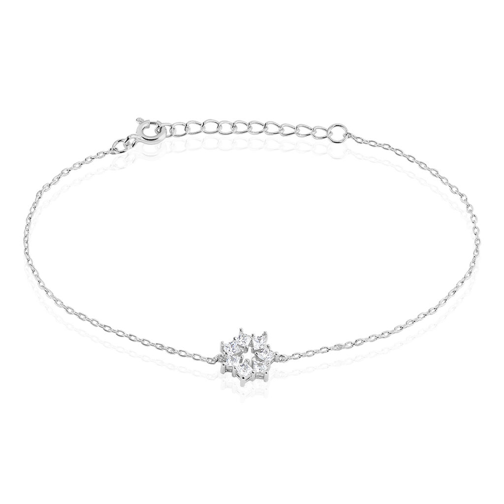 Bracelet Argent Henrick Oxydes De Zirconium - Bracelets Femme | Histoire d’Or