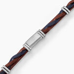 Bracelet Acier Blanc Pacome - Bracelets Homme | Histoire d&rsquo;Or