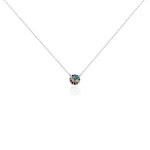 Collier Antonienne Argent Blanc Oxyde De Zirconium - Colliers fantaisie Femme | Histoire d&rsquo;Or