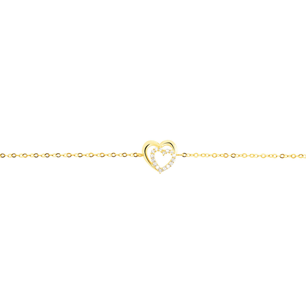 Bracelet Constancia Or Jaune Oxyde De Zirconium - Bracelets Femme | Histoire d’Or