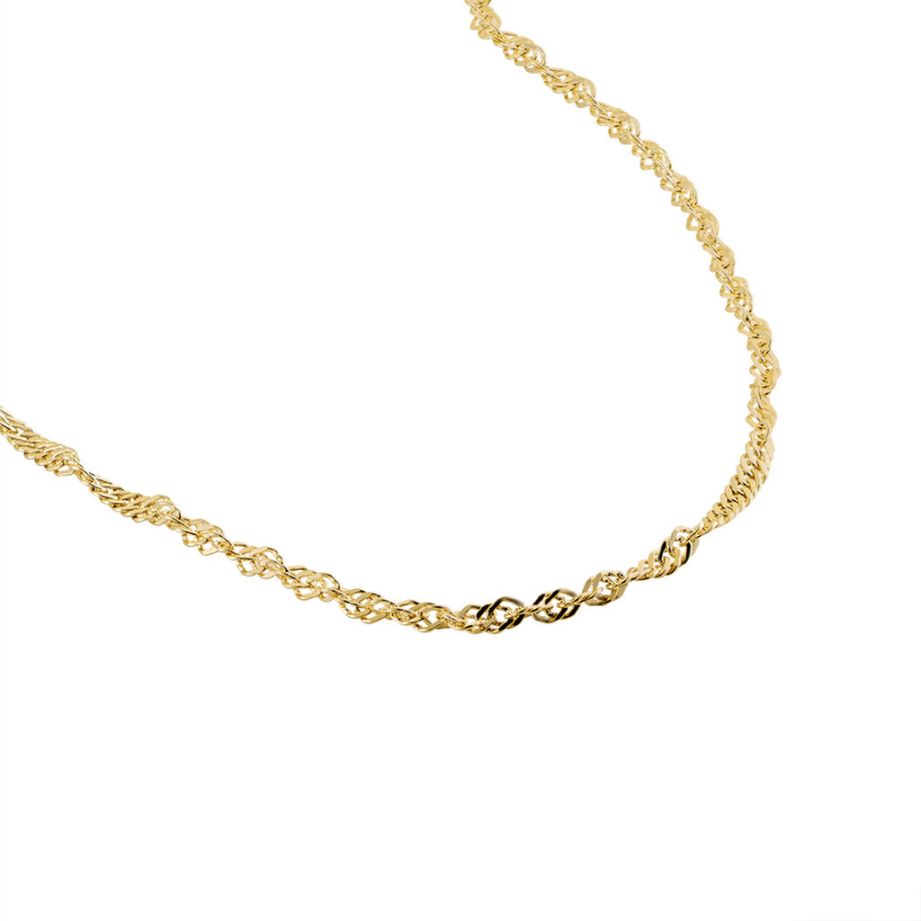 Collier Fern Plaqué Or - Chaines Femme | Histoire d’Or