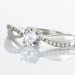 Bague Solitaire Doralicia Argent Blanc Oxyde De Zirconium - Bagues solitaires Femme | Histoire d&rsquo;Or