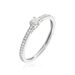 Bague Eliisa Platine Blanc Diamant - Bagues solitaires Femme | Histoire d’Or