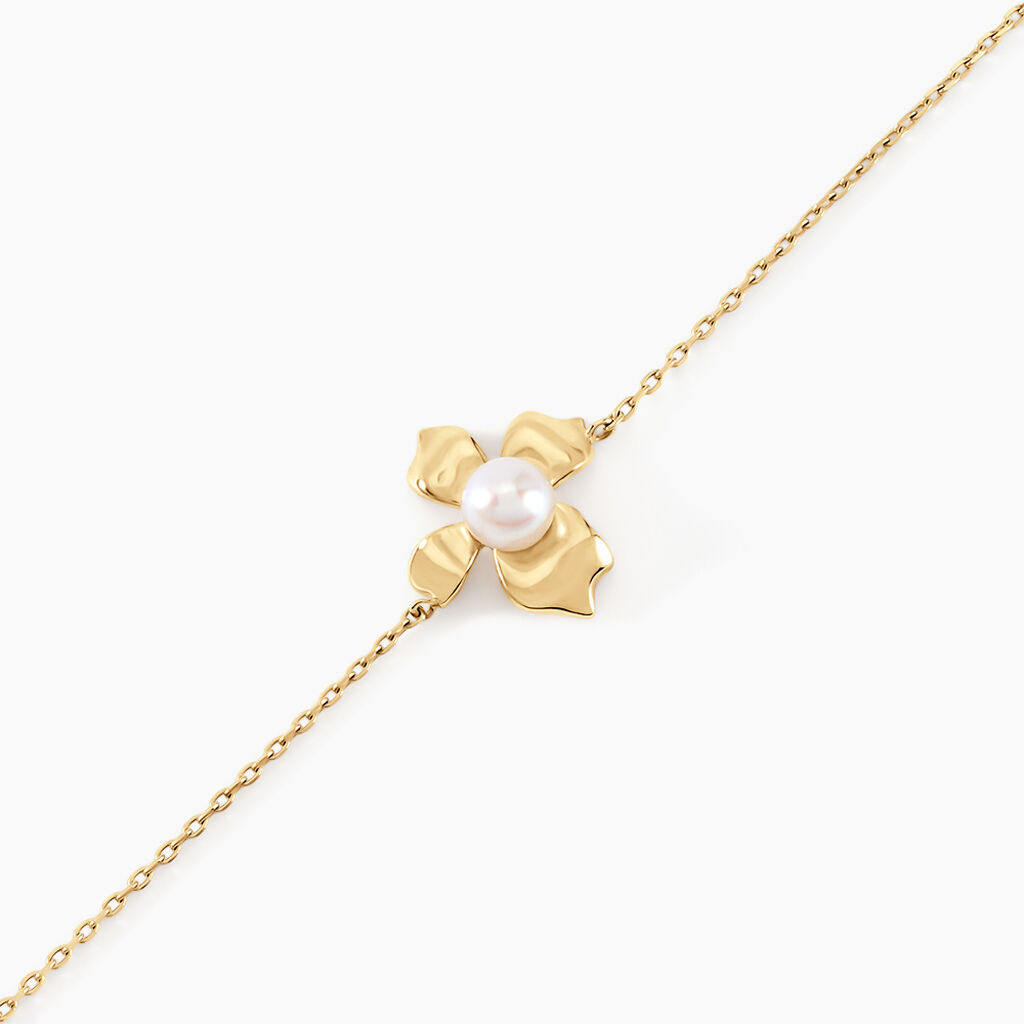 Bracelet Audley Or Jaune Perle De Culture - Bracelets Femme | Histoire d’Or