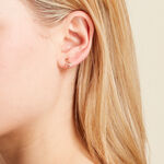 Boucles D'oreilles Puces Eszter Or Jaune Diamant - Clous d'oreilles Femme | Histoire d&rsquo;Or