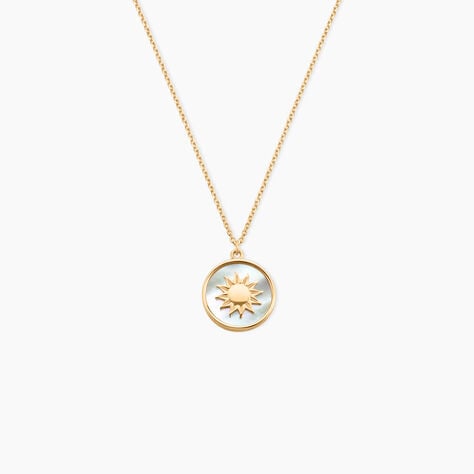 Collier Sunlight Or Jaune Nacre - Colliers Femme | Histoire d&rsquo;Or