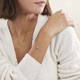 Bracelet Argent Blanc Atieno Oxyde De Zirconium - Bracelets fantaisie Femme | Histoire d’Or