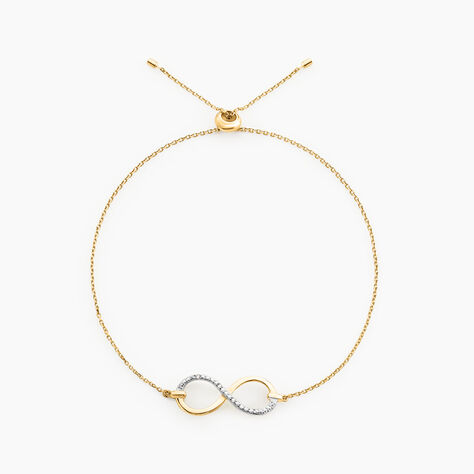 Bracelet Infino Or Jaune Diamant - Bracelets Femme | Histoire d’Or