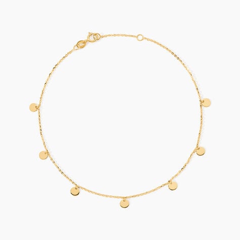 Chaine De Cheville Or Jaune Eleonora - Cha&icirc;nes de cheville Femme | Histoire d&rsquo;Or