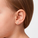Boucles D'Oreilles Puces Ilyna Or Jaune Oxyde De Zirconium - Clous d'oreilles Enfant | Histoire d&rsquo;Or