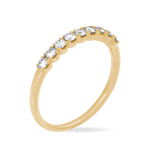 Alliance Eloise Or Jaune Diamant - Alliances Femme | Histoire d&rsquo;Or