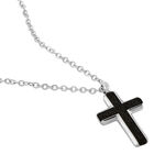 Collier Moletee Acier Blanc - Bijoux sans pierre Homme | Histoire d&rsquo;Or