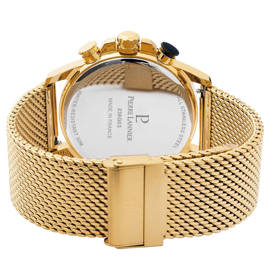 Montre Pierre Lannier Sentinelle Noir - Montres Homme | Histoire d’Or