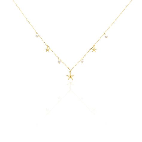 Collier Under The Sea Or Jaune Perle De Culture - Colliers Femme | Histoire d’Or