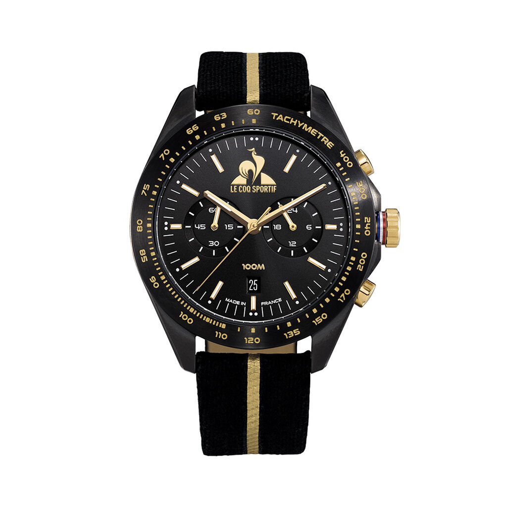 Montre Le Coq Sportif Coq D’or Noir