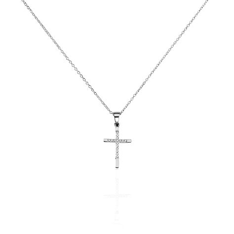 Collier Chirsta Argent Blanc Oxyde De Zirconium - Colliers fantaisie Femme | Histoire d’Or