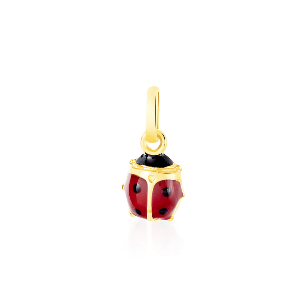 Pendentif Helidie Coccinelle Or Jaune