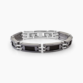 Bracelet Acier Blanc - Bracelets fantaisie Homme | Histoire d’Or